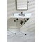 Fauceture 36X22 Marble Vanity Top W/ Acrylic Feet Combo, Marble/Bronze KVPB36MA5 - alternate 2